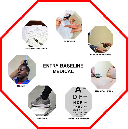 entry basline medicals